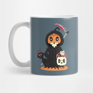 Death or treat on Halloween Mug